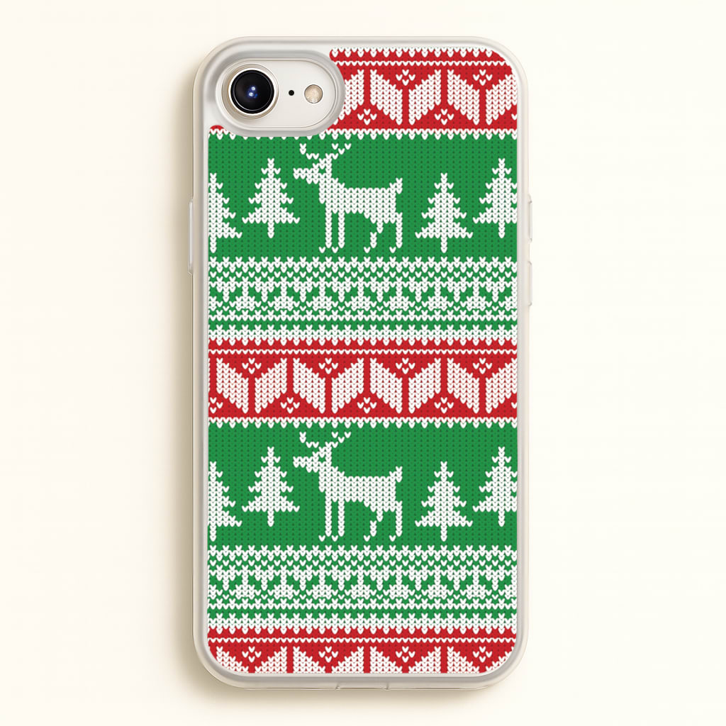 Christmas Jumper Pattern Christmas  - Christmas Phone Case for iPhone 6 Plus / 7 Plus / 8 Plus