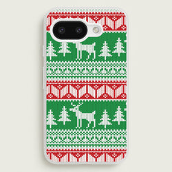 Christmas Jumper Pattern Christmas  - Christmas Phone Case for Google Pixel 9a