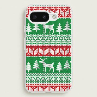 Christmas Jumper Pattern Christmas  - Christmas Phone Case for Google Pixel 9a