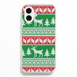 Christmas Jumper Pattern Christmas  - Christmas Phone Case for iPhone 16 Plus