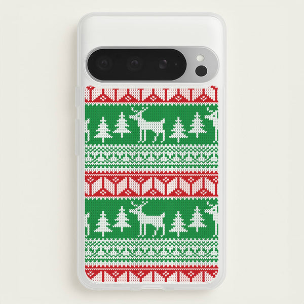Christmas Jumper Pattern Christmas  - Christmas Phone Case for Google Pixel 9 Pro XL