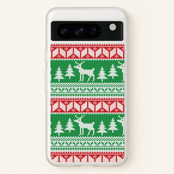 Christmas Jumper Pattern Christmas  - Christmas Phone Case for Google Pixel 8 Pro