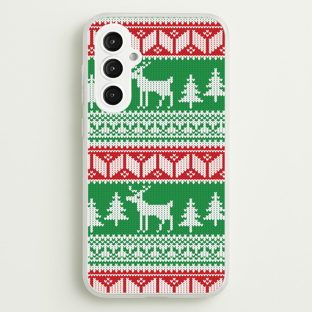 Christmas Jumper Pattern Christmas  - Christmas Phone Case for Galaxy S23FE