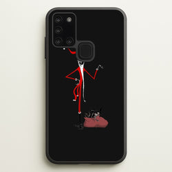 Sandy Clause - A TNBC  - Christmas Phone Case for Galaxy A21s