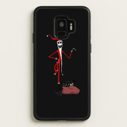 Sandy Clause - A TNBC  - Christmas Phone Case for Galaxy S9