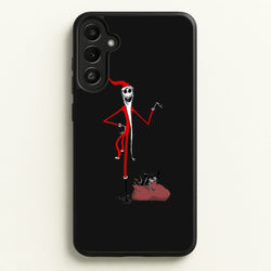 Sandy Clause - A TNBC  - Christmas Phone Case for Galaxy A36