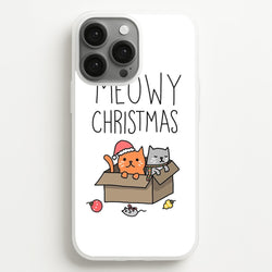 Meowy Christmas  - Christmas Phone Case for iPhone 13 Pro Max