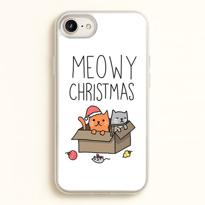 Meowy Christmas  - Christmas Phone Case for iPhone 6 / 7 / 8 / SE