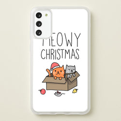 Meowy Christmas  - Christmas Phone Case for Galaxy S20FE
