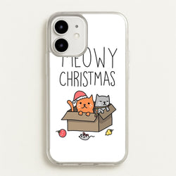 Meowy Christmas  - Christmas Phone Case for iPhone 12 / 12 Pro