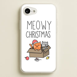 Meowy Christmas  - Christmas Phone Case for iPhone 16e
