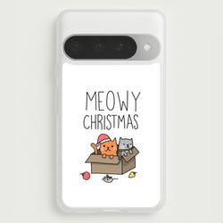 Meowy Christmas Phone Case for Google Pixel 10 Pro XL