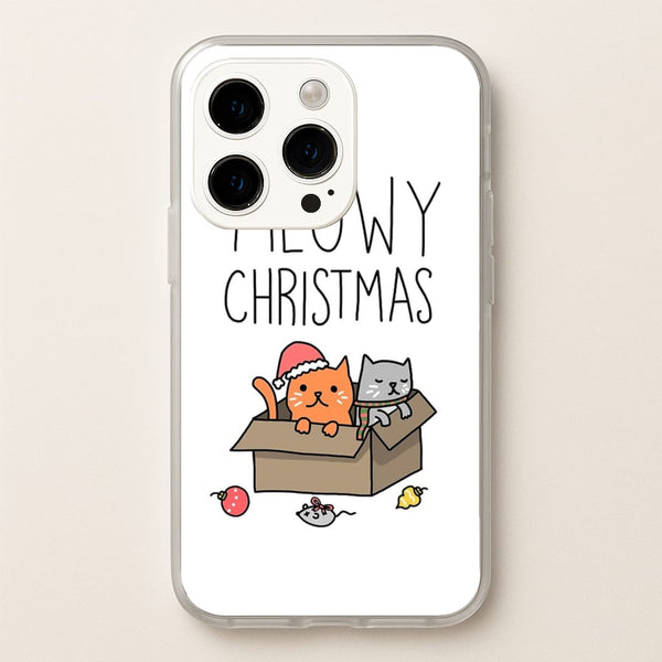 Meowy Christmas  - Christmas Phone Case for iPhone 14 Pro Max