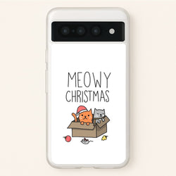 Meowy Christmas  - Christmas Phone Case for Google Pixel 7 Pro