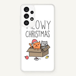 Meowy Christmas  - Christmas Phone Case for Galaxy A33