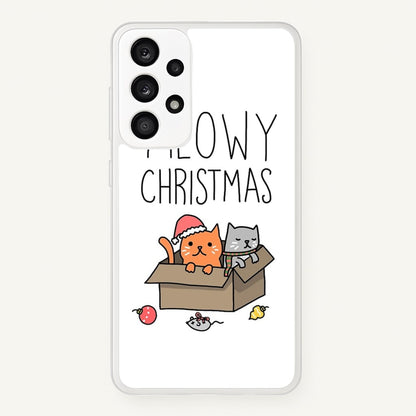 Meowy Christmas  - Christmas Phone Case for Galaxy A33