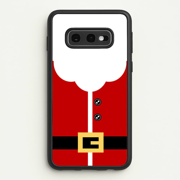 Santa Clause Outfit  - Christmas Phone Case for Galaxy S10e