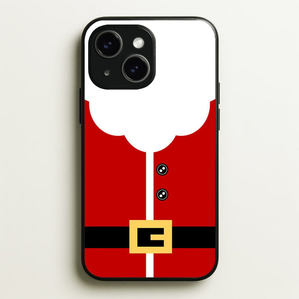 Santa Clause Outfit  - Christmas Phone Case for iPhone 15