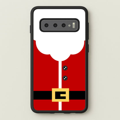 Santa Clause Outfit  - Christmas Phone Case for Galaxy S10 Plus