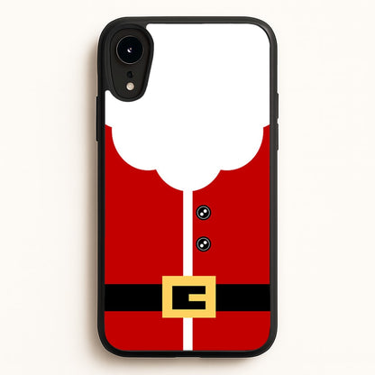 Santa Clause Outfit  - Christmas Phone Case for iPhone XR