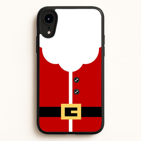 Santa Clause Outfit  - Christmas Phone Case for iPhone XR