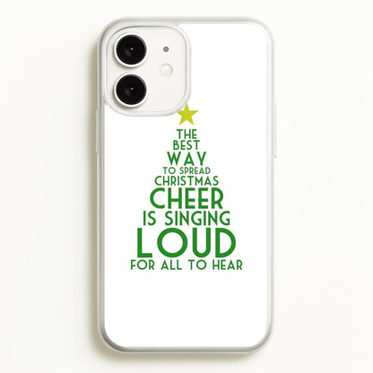 The Best Way To Spread Christmas Cheer - Elf  - Elf Phone Case for iPhone 11