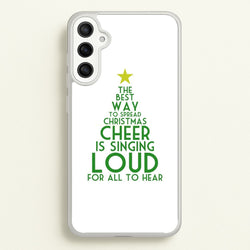 The Best Way To Spread Christmas Cheer - Elf  - Elf Phone Case for Galaxy A34