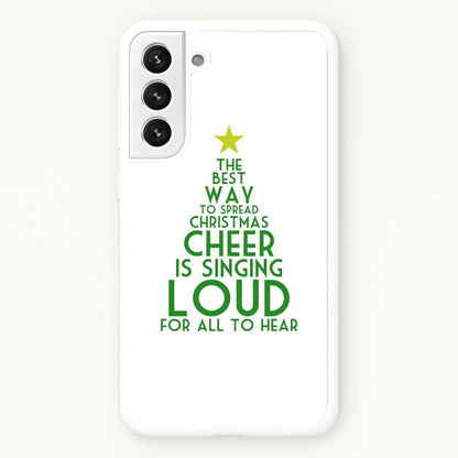 The Best Way To Spread Christmas Cheer - Elf  - Elf Phone Case for Galaxy S22 Plus