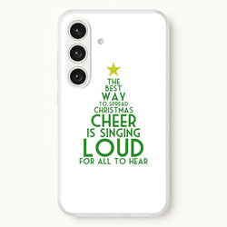 The Best Way To Spread Christmas Cheer - Elf  - Elf Phone Case for Galaxy S24