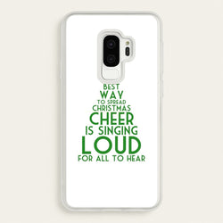 The Best Way To Spread Christmas Cheer - Elf  - Elf Phone Case for Galaxy S9 Plus