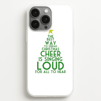 The Best Way To Spread Christmas Cheer - Elf  - Elf Phone Case for iPhone 13 Pro Max