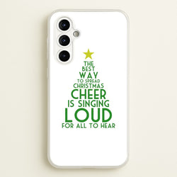 The Best Way To Spread Christmas Cheer - Elf  - Elf Phone Case for Galaxy A54