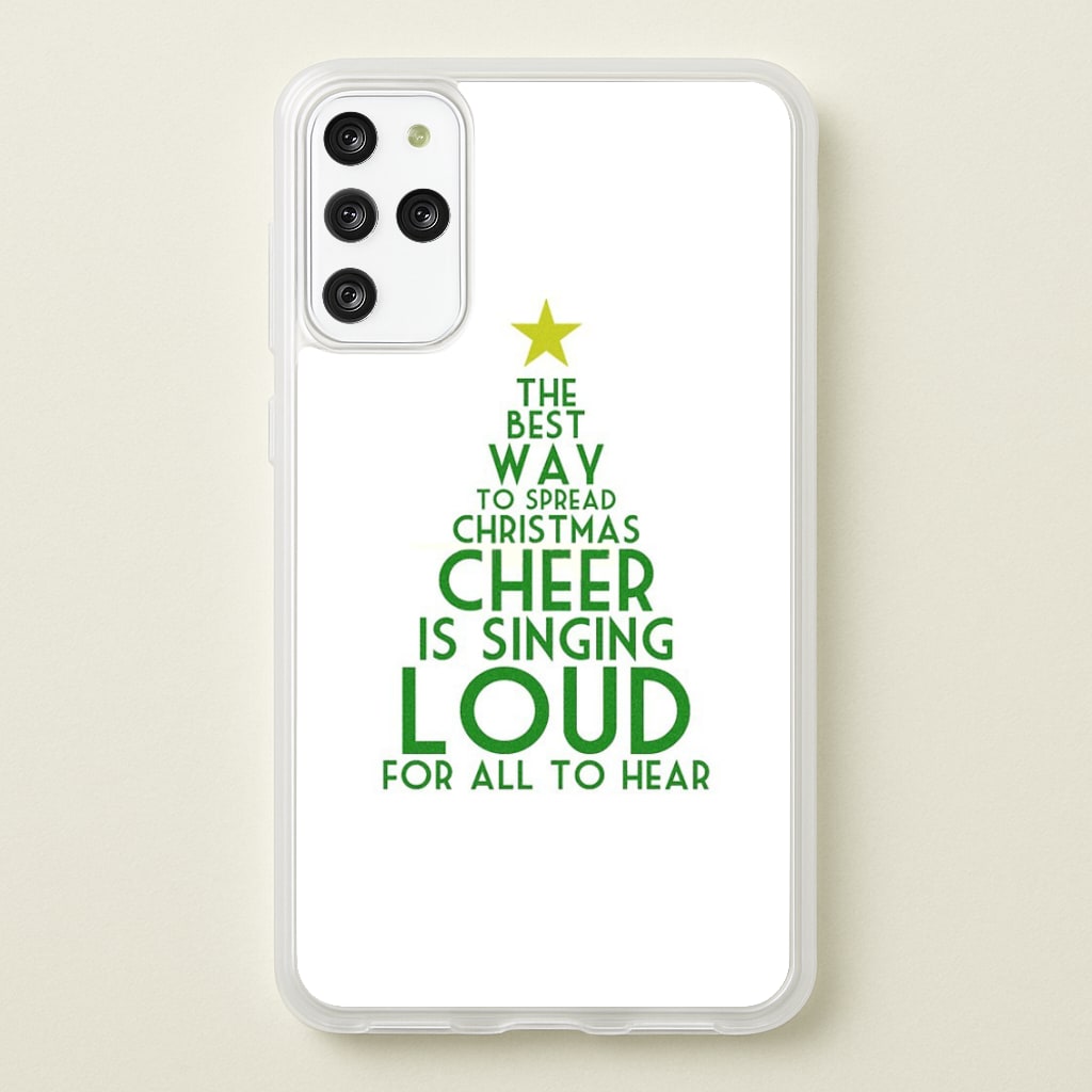The Best Way To Spread Christmas Cheer - Elf  - Elf Phone Case for Galaxy S20 Plus