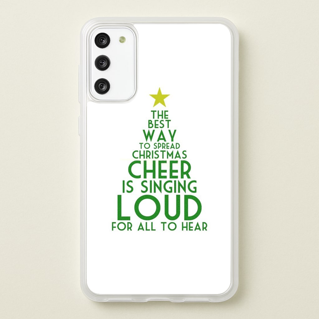 The Best Way To Spread Christmas Cheer - Elf  - Elf Phone Case for Galaxy A41