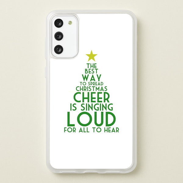 The Best Way To Spread Christmas Cheer - Elf  - Elf Phone Case for Galaxy A41