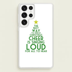 The Best Way To Spread Christmas Cheer - Elf  - Elf Phone Case for Galaxy S22 Ultra