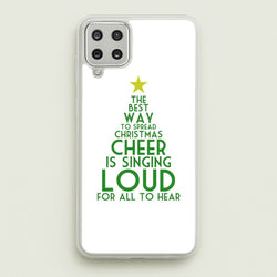 The Best Way To Spread Christmas Cheer - Elf  - Elf Phone Case for Galaxy A12