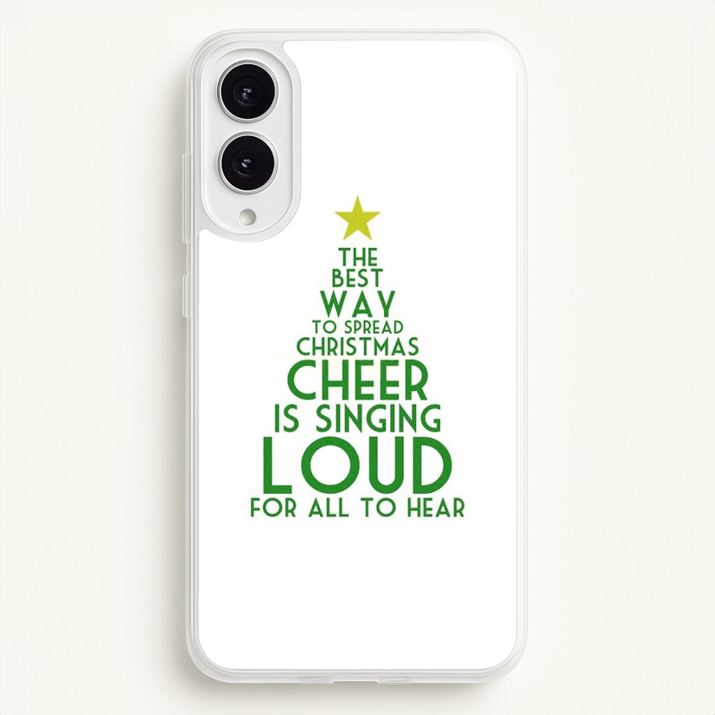 The Best Way To Spread Christmas Cheer - Elf  - Elf Phone Case for Galaxy S25 Edge