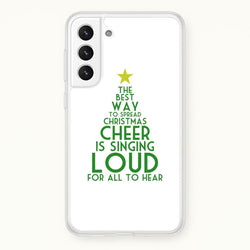 The Best Way To Spread Christmas Cheer - Elf  - Elf Phone Case for Galaxy S22