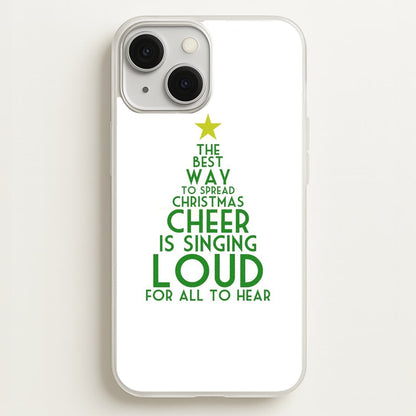 The Best Way To Spread Christmas Cheer - Elf  - Elf Phone Case for iPhone 13 Mini