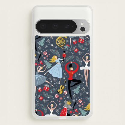 Nutcracker Ballet Pattern - Christmas  -  Phone Case for Google Pixel 9 Pro XL