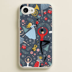 Nutcracker Ballet Pattern - Christmas  -  Phone Case for iPhone 16e