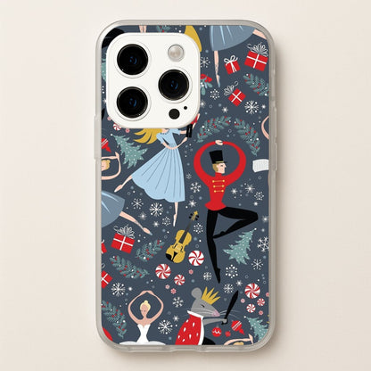 Nutcracker Ballet Pattern - Christmas  -  Phone Case for iPhone 15 Pro Max