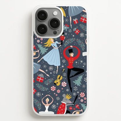 Nutcracker Ballet Pattern - Christmas  -  Phone Case for iPhone 13 Pro Max