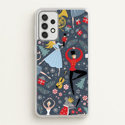 Nutcracker Ballet Pattern - Christmas  -  Phone Case for Galaxy A52 / A52s