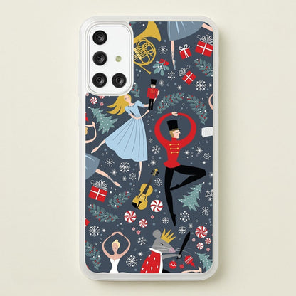 Nutcracker Ballet Pattern - Christmas  -  Phone Case for Galaxy A71