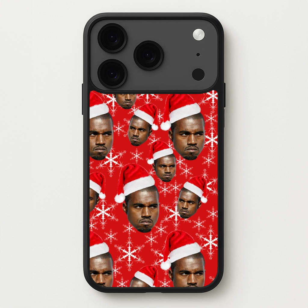 Christmas Kanye Phone Case for iPhone 17 Pro Max