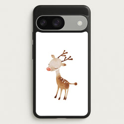 Watercolour Rudolph The Reindeer  -  Phone Case for Google Pixel 9 / 9 Pro