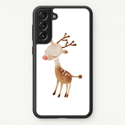Watercolour Rudolph The Reindeer  -  Phone Case for Galaxy S22 Plus