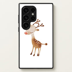 Watercolour Rudolph The Reindeer  -  Phone Case for Galaxy S24 Ultra